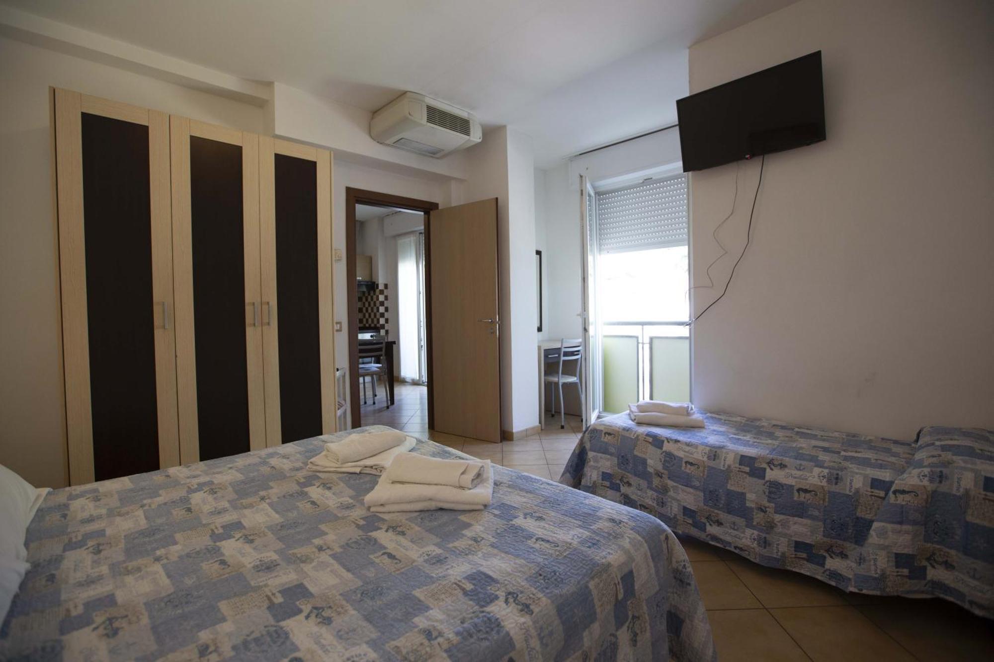 Residence Eurogarden Rimini Eksteriør bilde