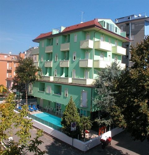 Residence Eurogarden Rimini Eksteriør bilde
